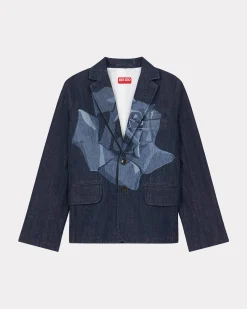 Fashion Chaqueta vaquera con bordado ' Rose' Mujer Denim|Chaquetas y Abrigos