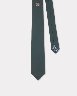 Hot Corbata ' Stamp' de seda Mujer Lucky Tiger|Corbatas