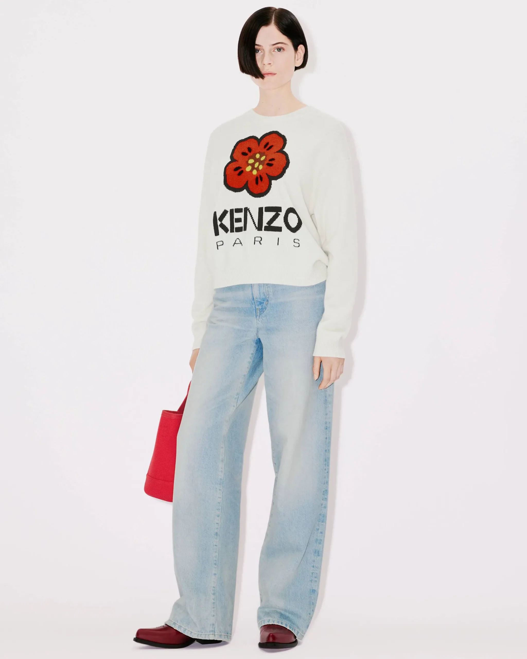 Cheap Jersey 'Boke Flower' de lana Mujer Jerséis