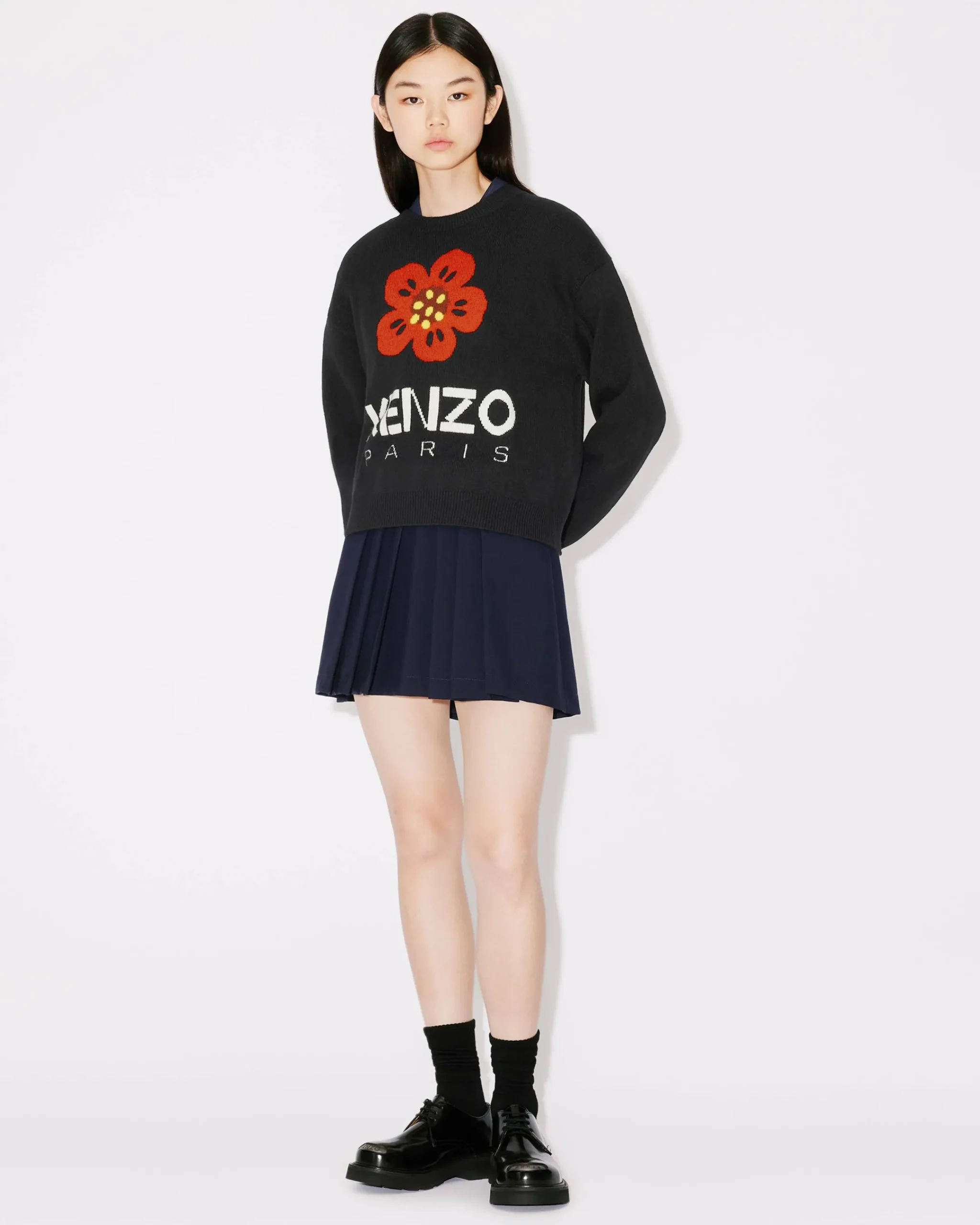 Best Sale Jersey 'Boke Flower' de lana Mujer Jerséis|Boke Flower