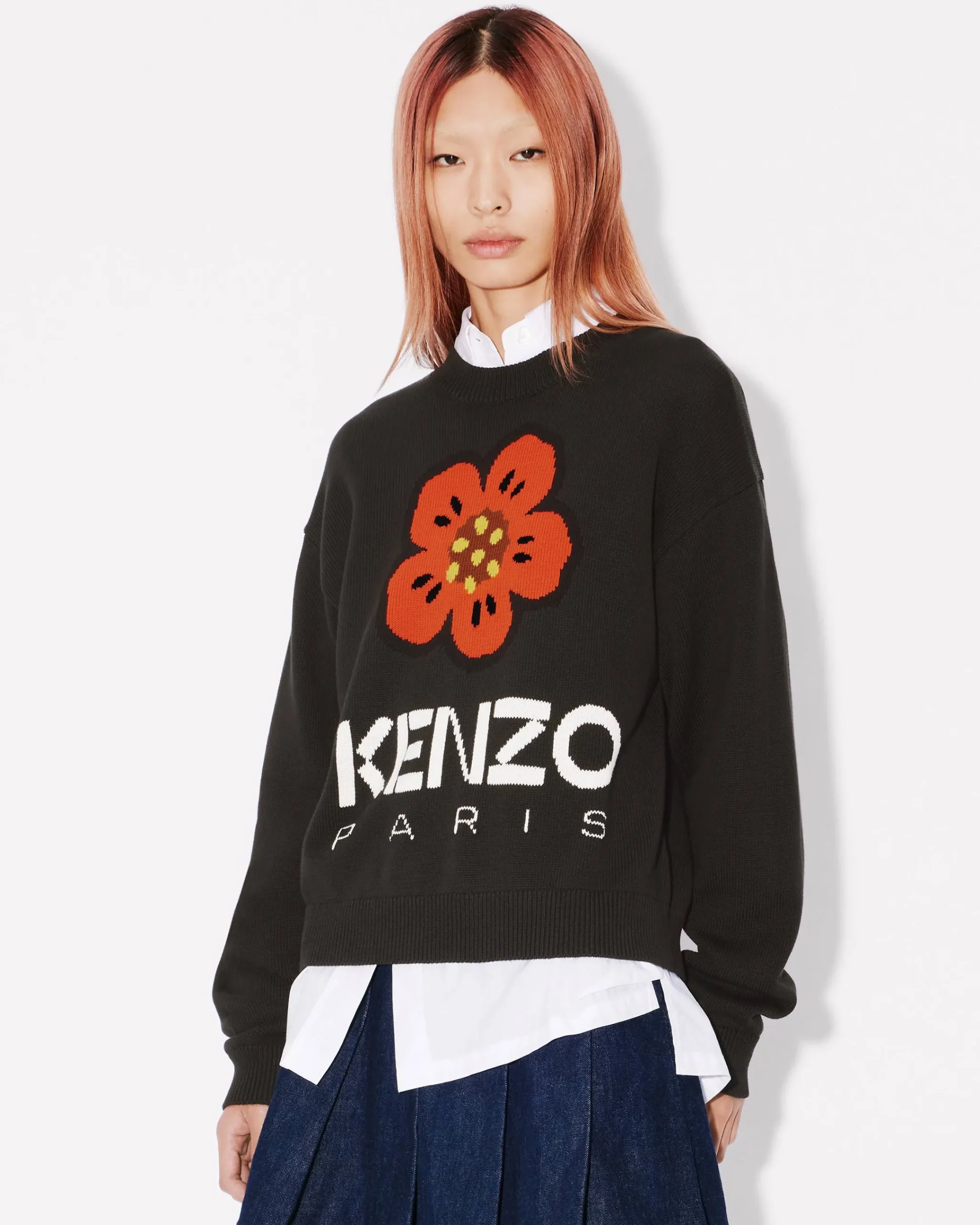 Clearance Jersey 'Boke Flower' in cotone GOTS Mujer Jerséis|Boke Flower
