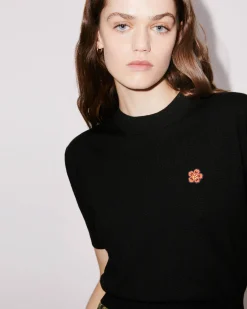 Cheap Jersey de lana 'Boke Flower Crest' Mujer Jerséis|Boke Flower