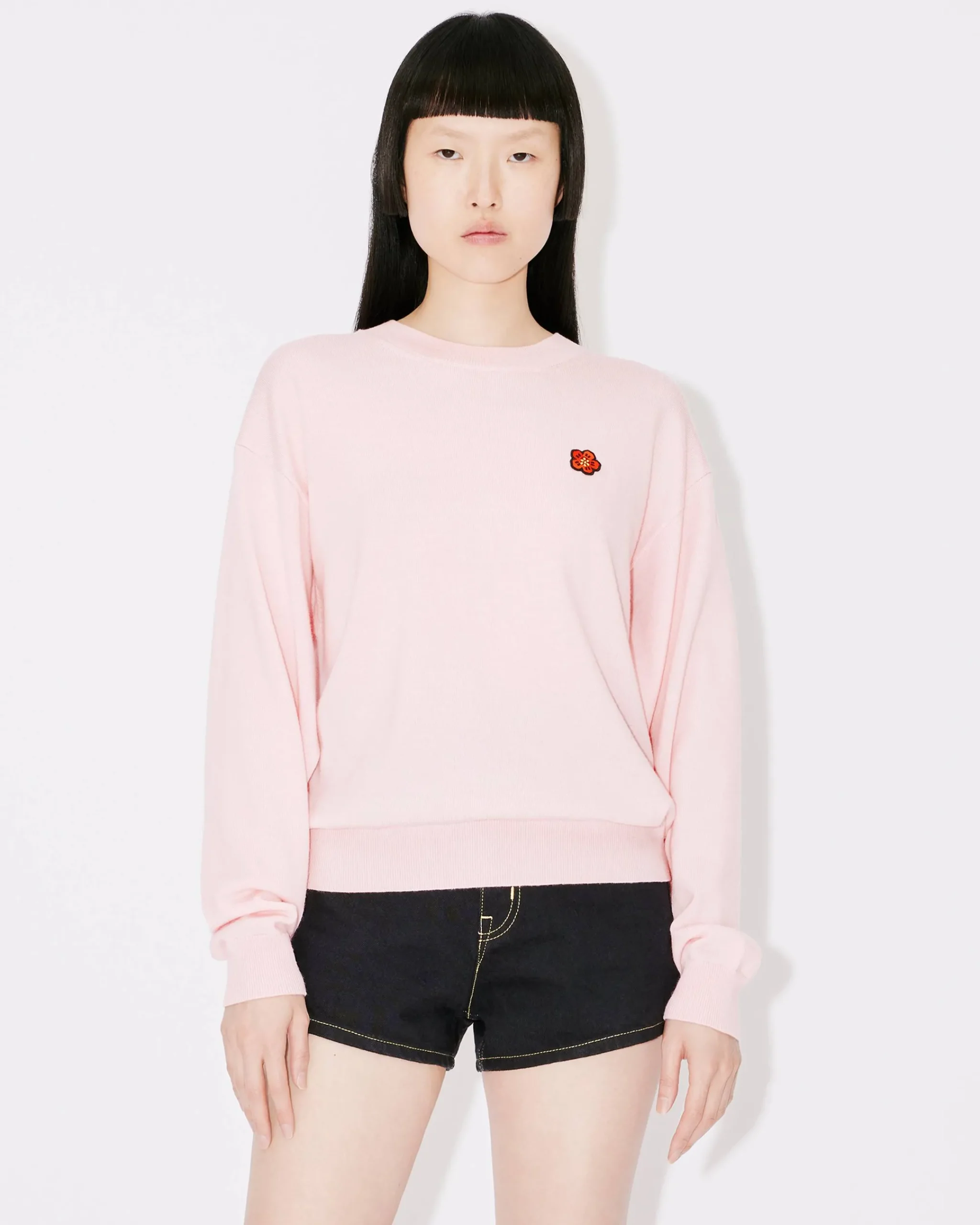 Clearance Jersey de lana logo 'Boke Flower Crest' Mujer Jerséis|Boke Flower