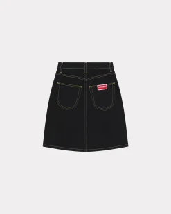 Sale Minifalda de tejido denim japon&eacute;s Mujer Denim|Vestidos y Faldas
