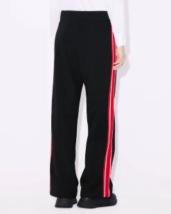 Flash Sale Pantal&oacute;n de ch&aacute;ndal con bordado 'Year of the Dragon' Mujer Pantalones y Shorts