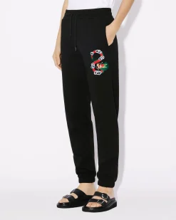 Discount Pantal&oacute;n de ch&aacute;ndal bordado 'Year of the Dragon' Mujer Pantalones y Shorts
