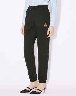 New Pantal&oacute;n de ch&aacute;ndal con parche 'Boke Flower' bordado Mujer Pantalones y Shorts|Boke Flower