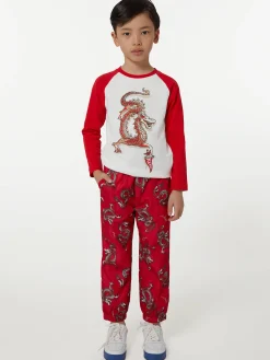 Shop Pantalón estampado 'Year of the Dragon' Niños Niños (3-12 años)