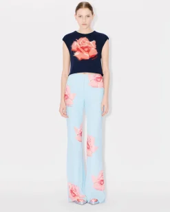New Pantal&oacute;n plisado ' Rose' Mujer Pantalones y Shorts|Campaign Looks