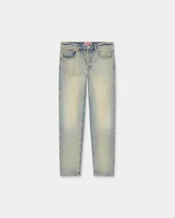 Cheap Pantalón vaquero ajustado Bara ' Drawn Varsity’ Hombre Denim|Pantalones