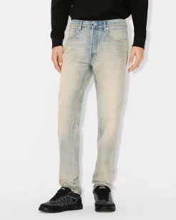 Cheap Pantal&oacute;n vaquero ajustado Bara ' Drawn Varsity&rsquo; Hombre Denim|Pantalones