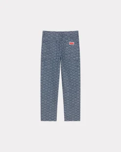 Sale Pantal&oacute;n vaquero cargo Monkey ' Seigaiha' Hombre Denim|Novedades