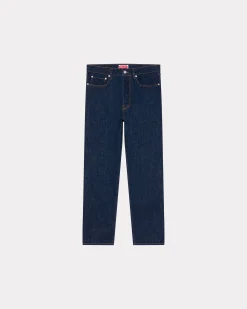 Sale Pantalón vaquero cropped de corte recto ASAGAO 'Year of the Dragon' Mujer/Hombre Denim|Pantalones