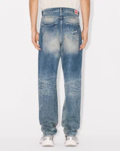Hot Pantal&oacute;n vaquero recto Asagao ' Creations' Hombre Denim|Pantalones