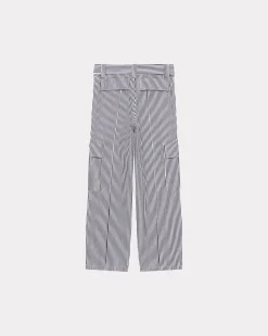 Sale Pantal&oacute;n vaquero unisex recto de rayas Mujer/Hombre Denim|Pantalones y Shorts