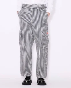 Sale Pantal&oacute;n vaquero unisex recto de rayas Mujer/Hombre Denim|Pantalones y Shorts