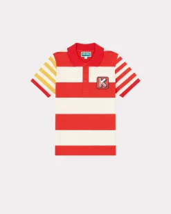 Store Polo de rayas con estampado en la espalda 'Sailor' Niños Niños (3-12 años)