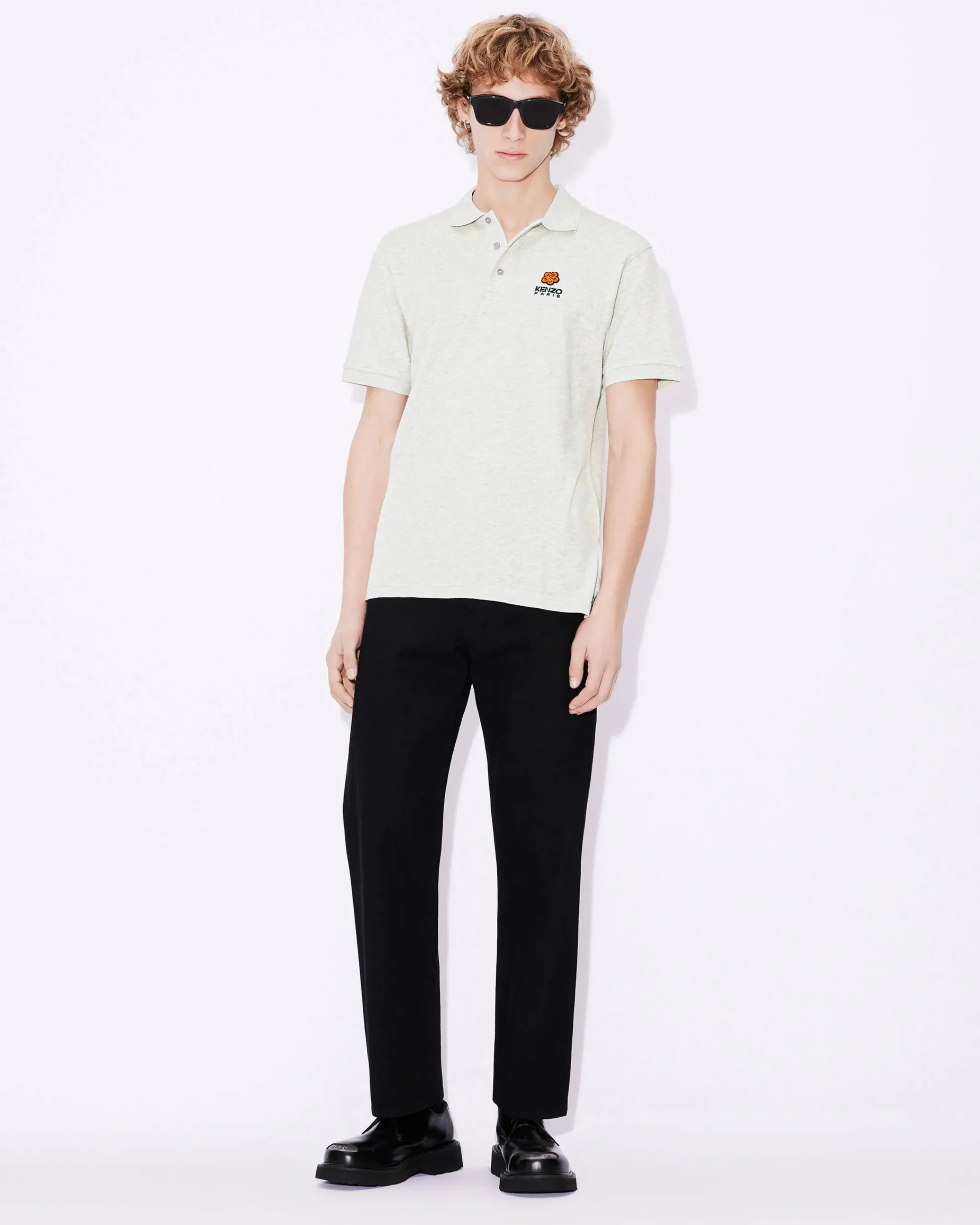 Cheap Polo logo 'Boke Flower Crest' Hombre Camisetas y Polos|Boke Flower