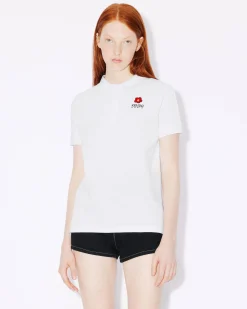 Best Sale Polo logo 'Boke Flower Crest' Mujer Camisetas y Polos|Boke Flower