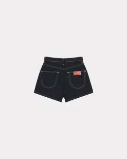Shop Shorts vaqueros bordados Mujer Denim|Pantalones y Shorts