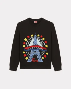 New Sudadera bordada ' Drawn Varsity' Hombre Sudaderas y Hoodies|Novedades