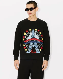 New Sudadera bordada ' Drawn Varsity' Hombre Sudaderas y Hoodies|Novedades