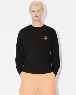 Best Sale Sudadera cl&aacute;sica con escudo 'Boke Flower' bordado Hombre Sudaderas y Hoodies|Boke Flower