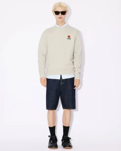 Best Sudadera cl&aacute;sica con escudo 'Boke Flower' bordado Mujer/Hombre Sudaderas y Hoodies|Regalos