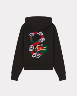 Sale Sudadera cl&aacute;sica con capucha bordada 'Year of the Dragon' Mujer Sudaderas y Hoodies|Regalos