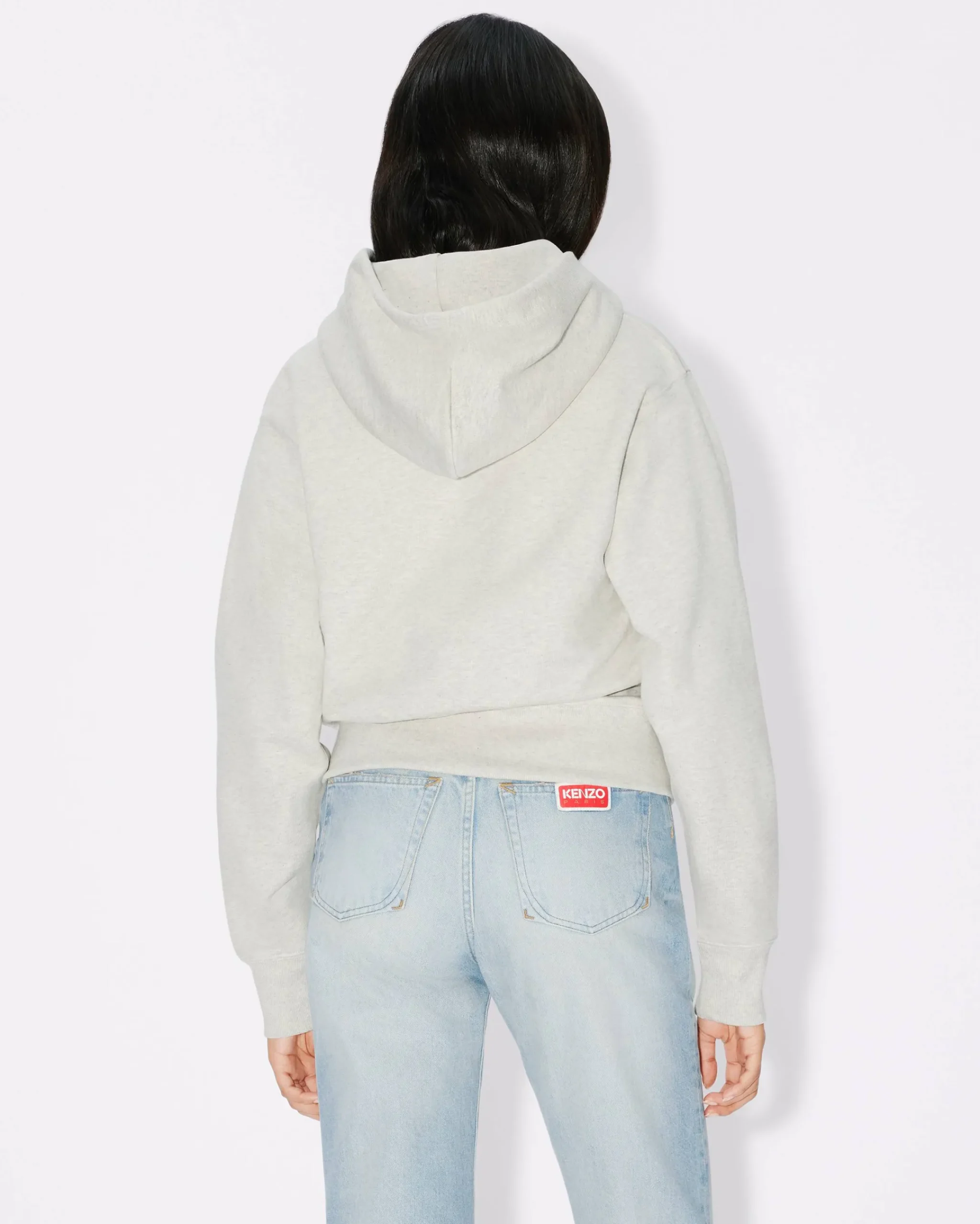 Clearance Sudadera con capucha 'Boke Flower Placed' Mujer Sudaderas y Hoodies