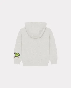 Clearance Sudadera con capucha bordada 'Flower' Niños Niños (3-12 años)