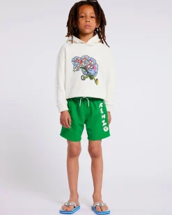 Outlet Sudadera con capucha de algod&oacute;n 'Flower' Niños Niños (3-12 años)