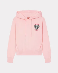 Hot Sudadera con capucha y bordado ' Elephant Crest' Mujer Sudaderas y Hoodies