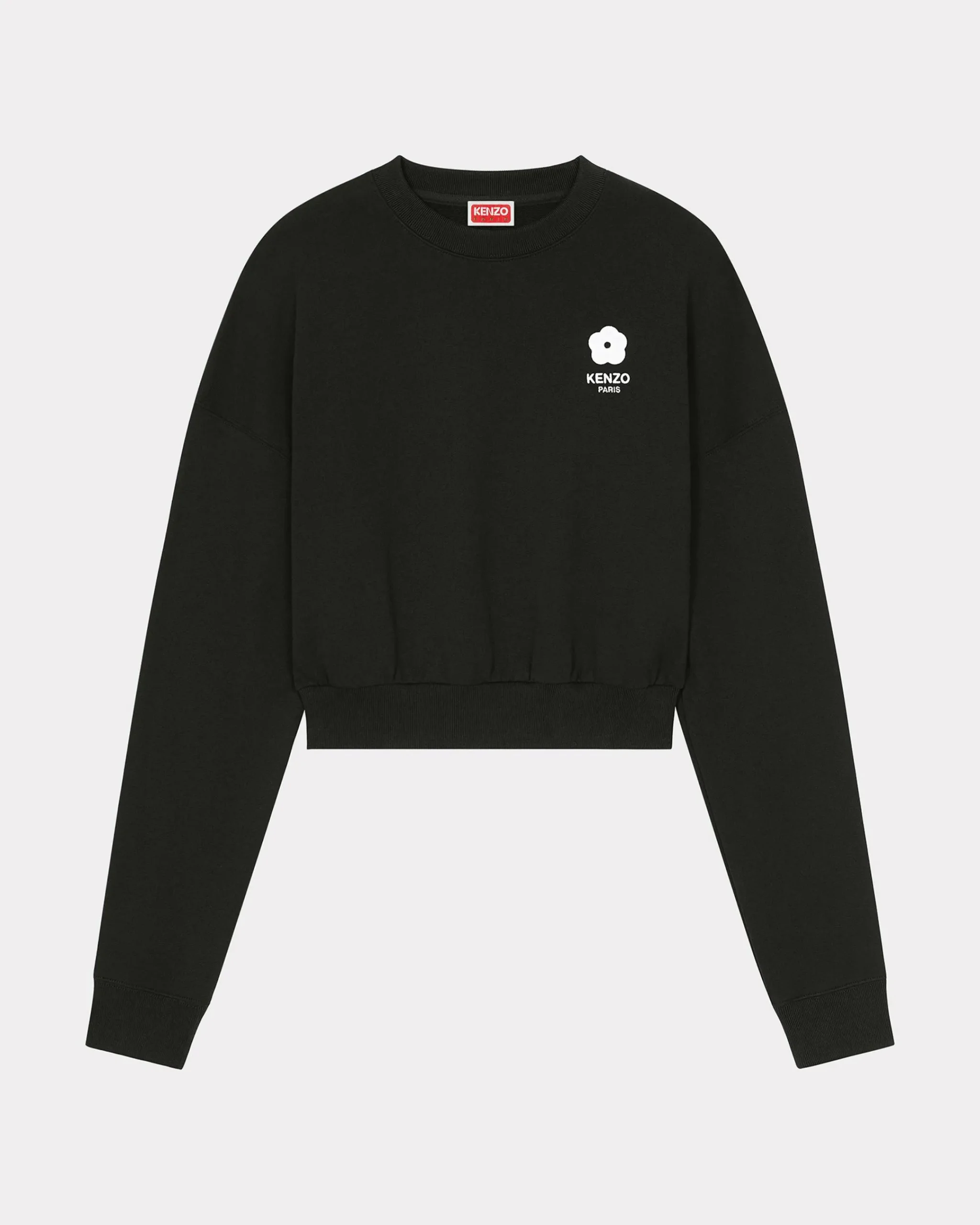 Cheap Sudadera corta bordada 'Boke Flower 2.0' Mujer Sudaderas y Hoodies