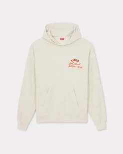 Flash Sale Sudadera oversize con capucha y bordado ' Drawn Varsity' Hombre Sudaderas y Hoodies