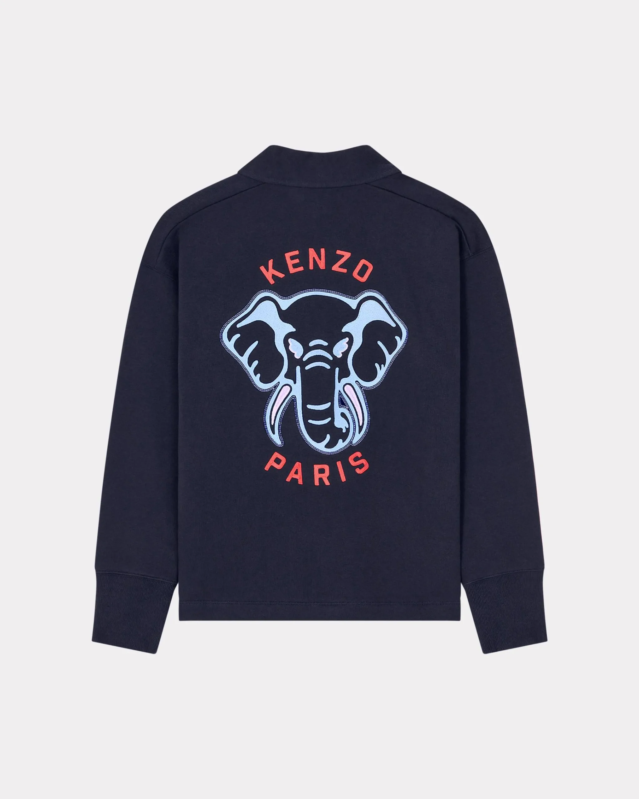 Best Sudadera tipo rebeca bordada ' &Eacute;l&eacute;phant' Mujer Sudaderas y Hoodies