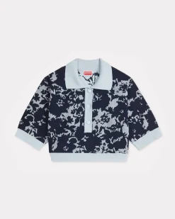 Cheap Top tipo polo ' Flower Camo' Mujer Jerséis|Novedades