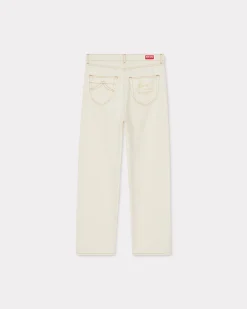 Best Sale Vaqueros rectos recortados Asagao ' Creations' Hombre Denim|Pantalones