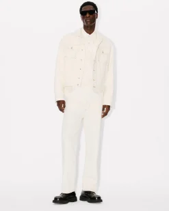 Best Sale Vaqueros rectos recortados Asagao ' Creations' Hombre Denim|Pantalones