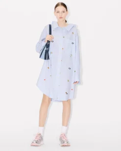 Best Sale Vestido camisero ' Fruit stickers' Mujer Vestidos y Faldas|Novedades