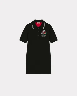 Clearance Vestido tipo polo bordado &lsquo;Year of the Dragon&rsquo; Mujer Vestidos y Faldas