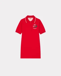 Clearance Vestido tipo polo bordado &lsquo;Year of the Dragon&rsquo; Mujer Vestidos y Faldas
